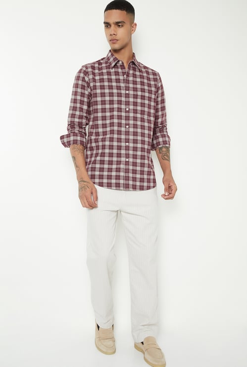 Men Checked Regular Shirt