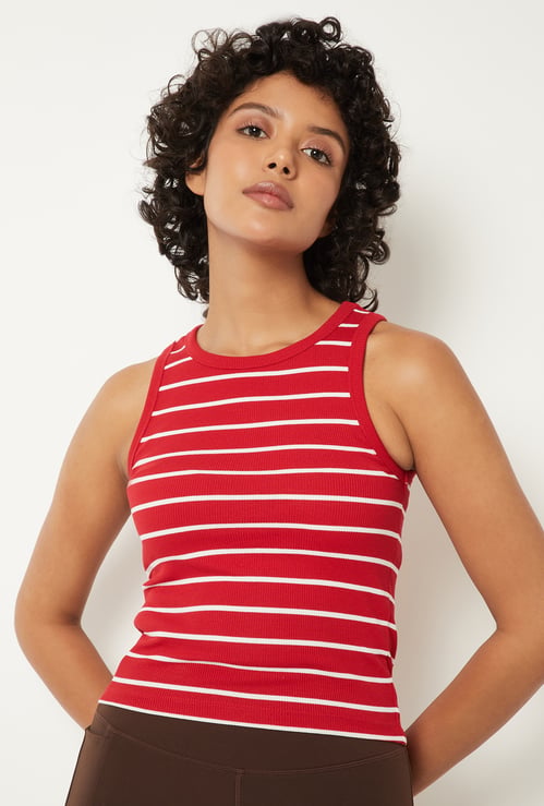 Women Striped Tank Top