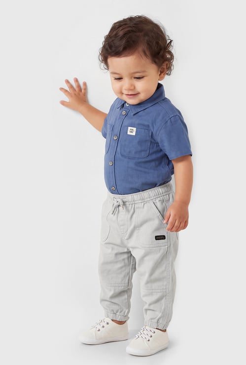 Boys Solid Joggers