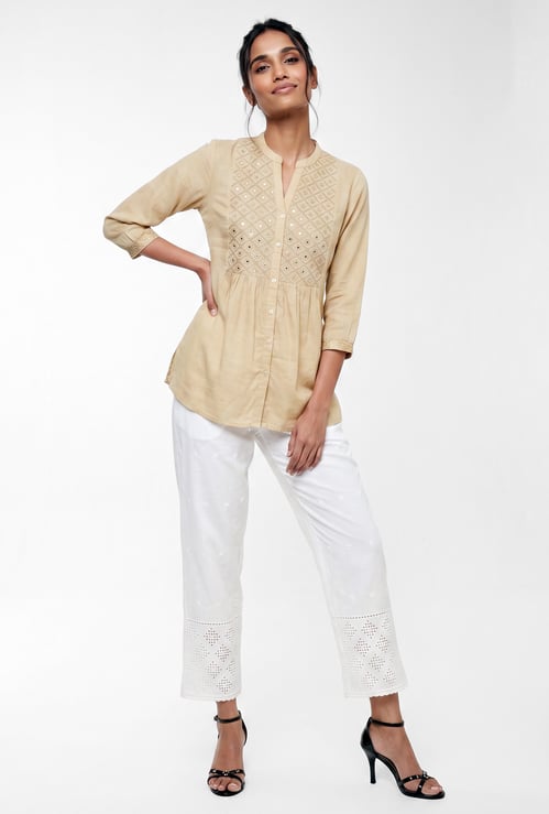 Women Embroidered Pants