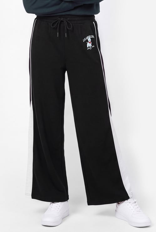 Girls Side Panel Track Pants