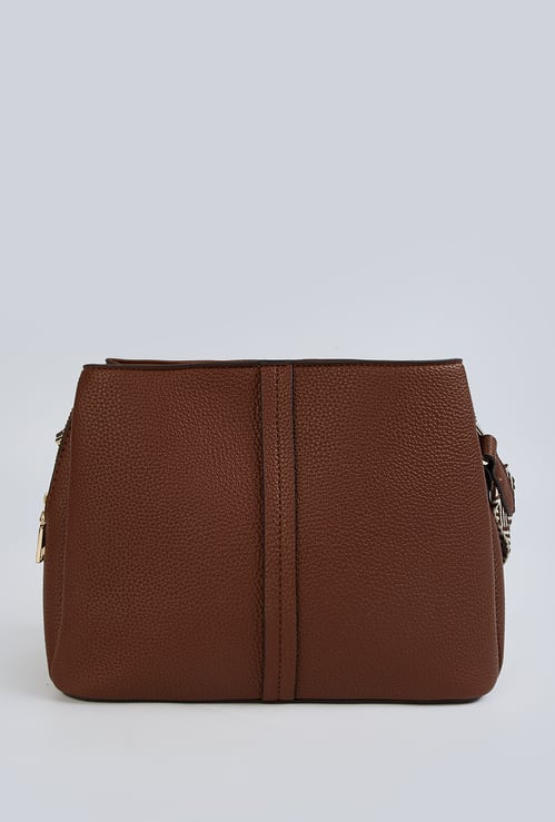 Women Textured Shoulder Bag