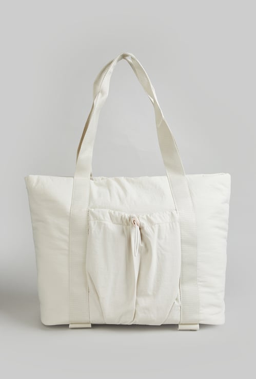 Women Solid Athleisure Gym Bag