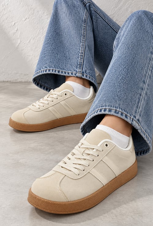 Women Lace-Up Sneakers
