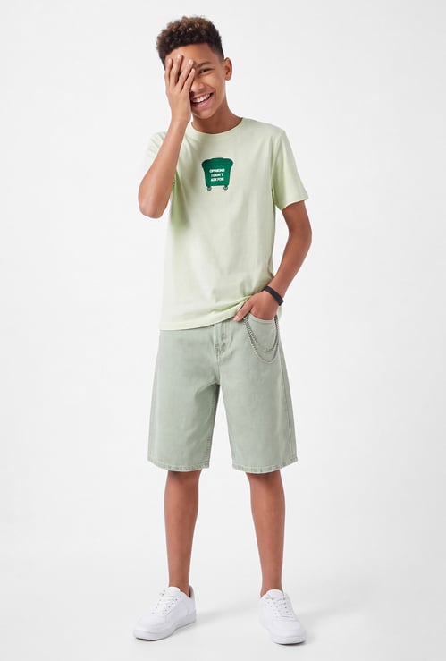 Boys Graphic Print T-shirt