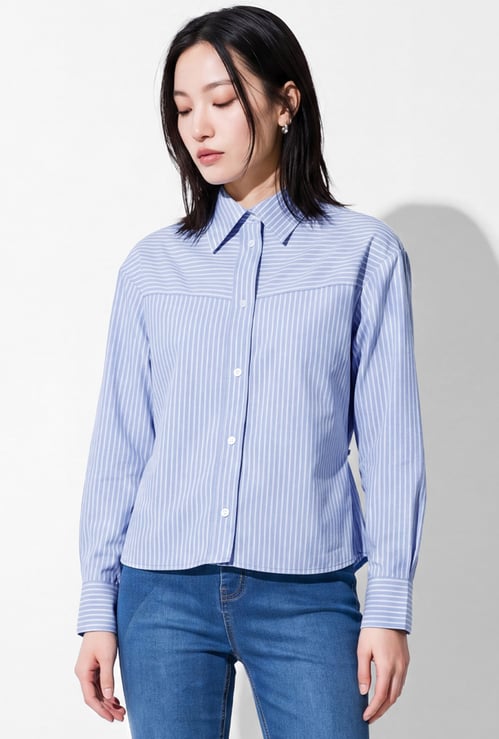 URB_N Women Striped Shirt