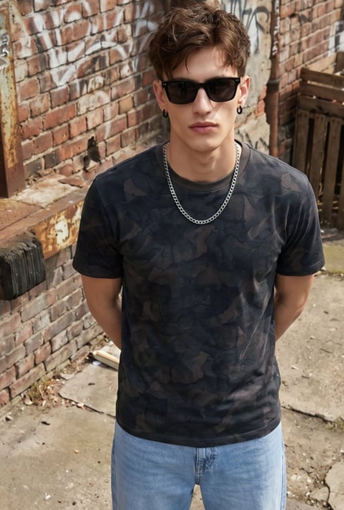 URB_N Men Printed T-shirt