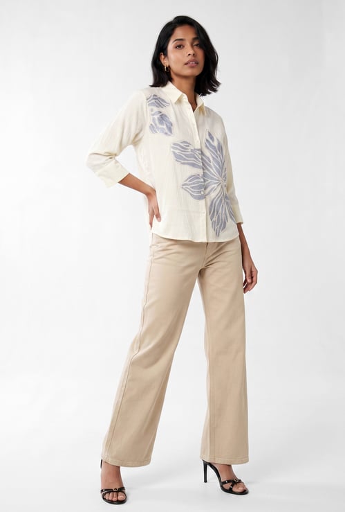 Women Embroidered Shirt