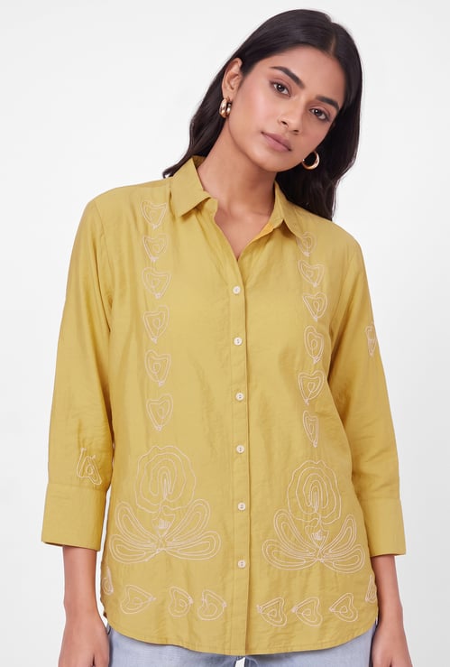 Women Embroidered Shirt