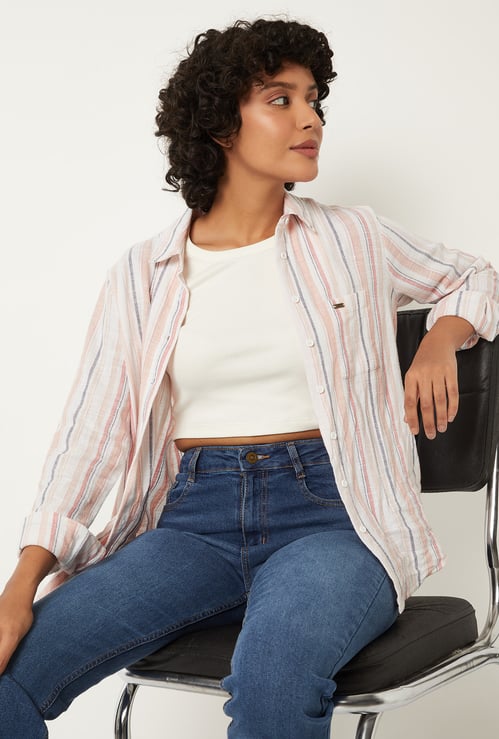 Women Striped Shirt