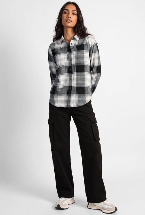 Women Checked Shirt