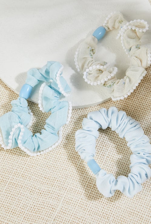Women Assorted Scrunchies - Pack of 3