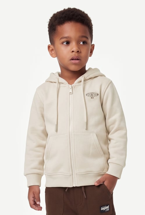 Boys Solid Hoodie