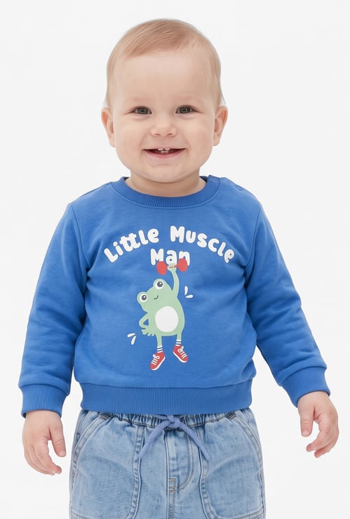 Boys Graphic Print Sweatshirt
