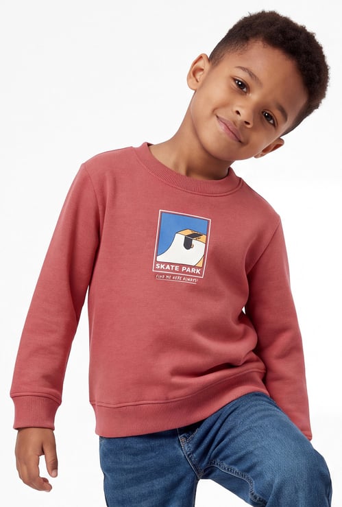 Boys Printed Sweatshirt