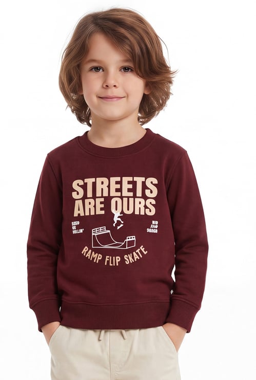 Boys Printed Sweatshirt
