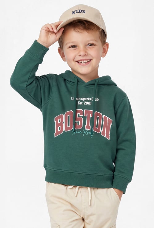 Boys Printed Hoodie