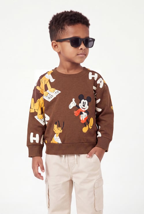 Boys Mickey & Pluto Sweatshirt