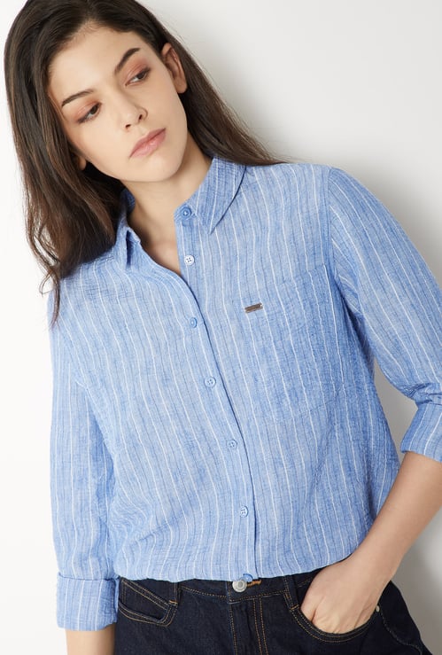Women Striped Shirt