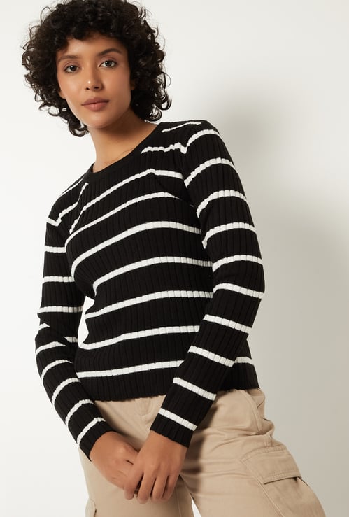 Women Striped Sweater