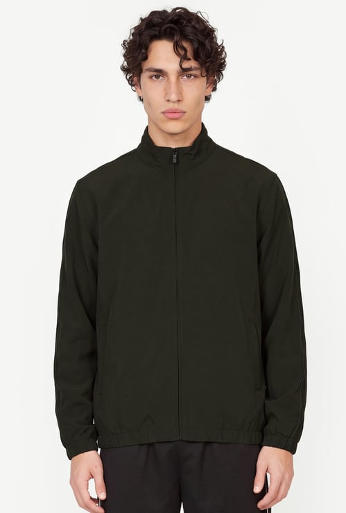 Men Stand Collar Sports Jacket