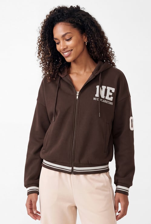 Women Sporty Hooded Jackets