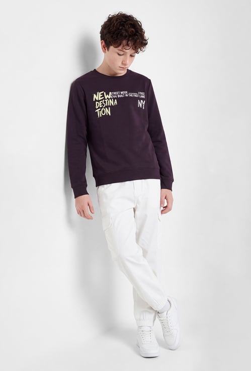 Boys Printed Sweatshirt
