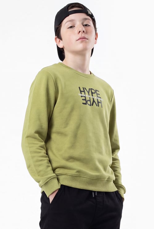 Boys Printed Sweatshirt