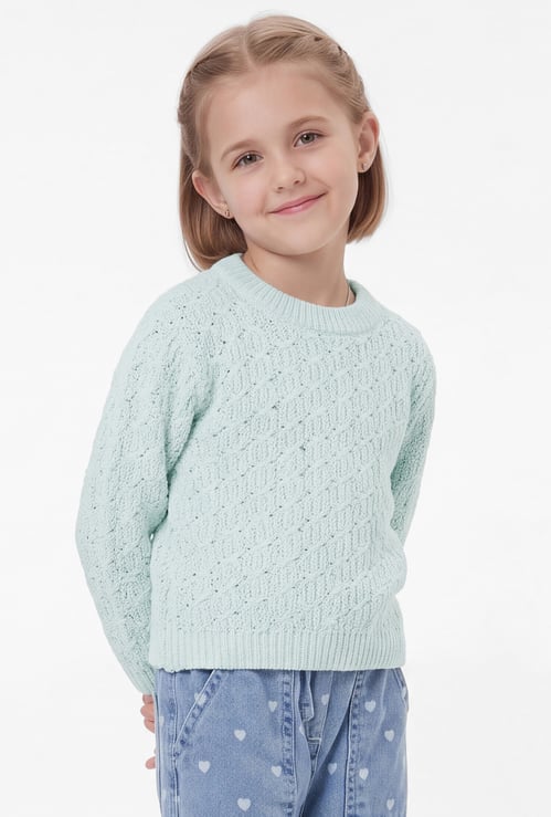 Girls Knitted Sweater
