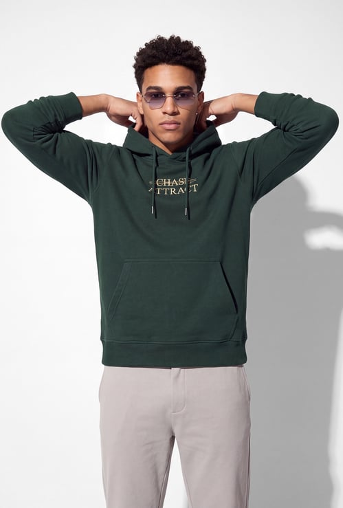 URB_N Men Printed Hoodie