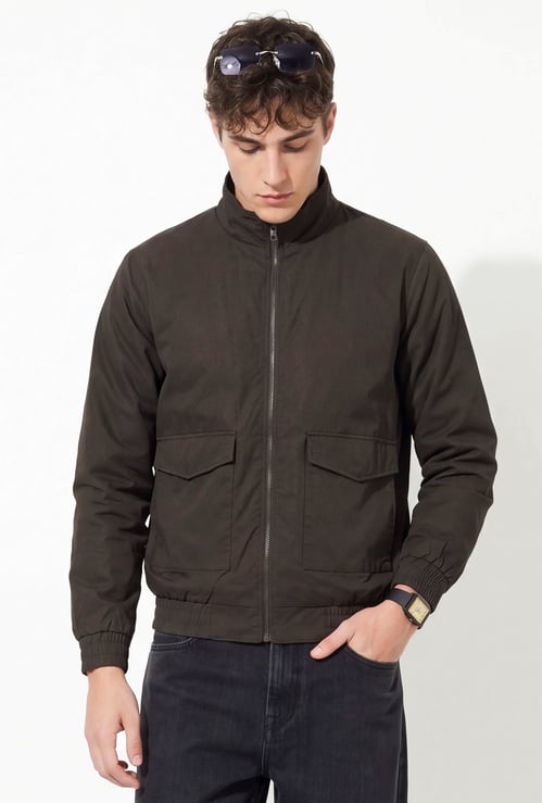 URB_N Men High-Neck Jacket