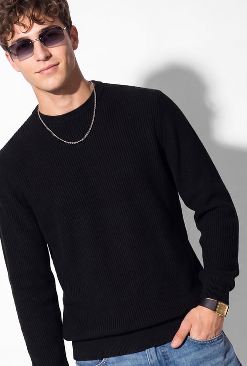 URB_N Men Knit Pullover Sweater