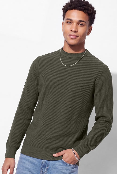 URB_N Men Knit Pullover Sweater