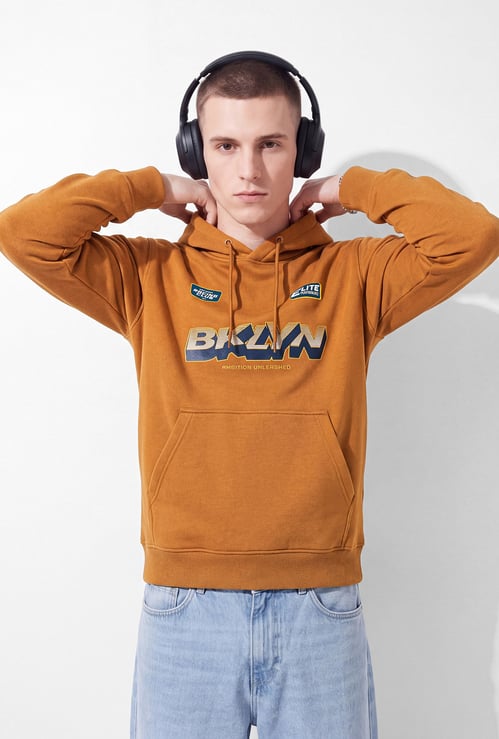 URB_N Men Printed Hoodie