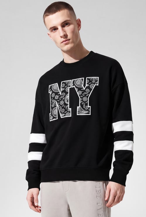 URB_N Men Printed Sweatshirt