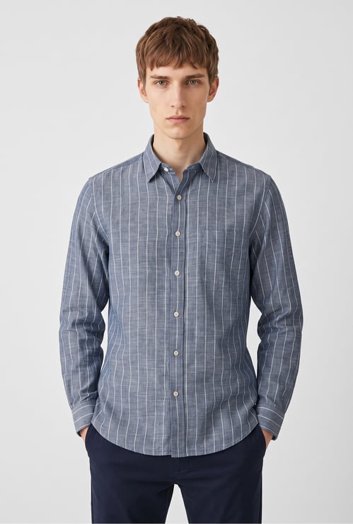 Men Striped Regular Fit Shirt