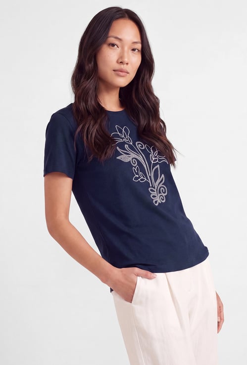 Women Floral Print T-shirt