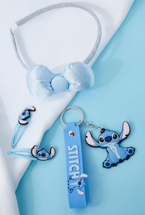 Girls Stitch Hair Accessory Set - Pack of 4