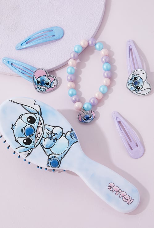 Girls Stitch Print Hair Accessory Set