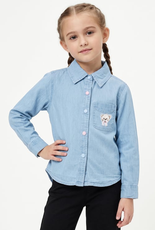 Girls Embroidered Shirt