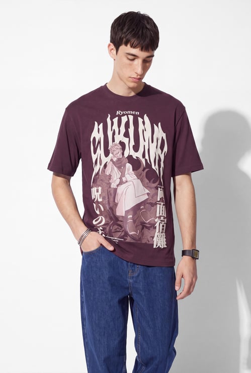 URB_N Men Oversized Jujutsu Kaisen T-shirt