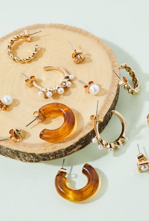 Women Assorted Earrings - Pack of 6