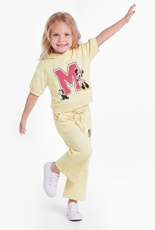 Girls Minnie Trousers Set