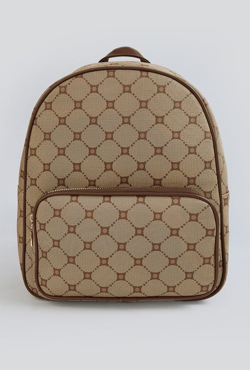 Women Geometric Backpack