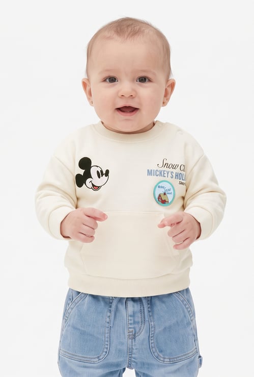 Boys Mickey Pullover Sweatshirt