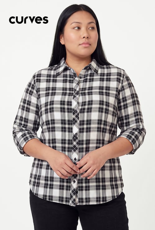 Women Checked Shirt