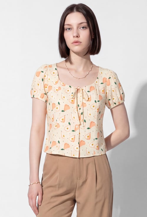 URB_N Women Printed Blouse