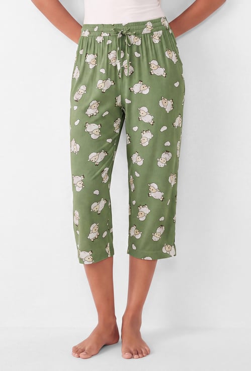 Women Printed Capri