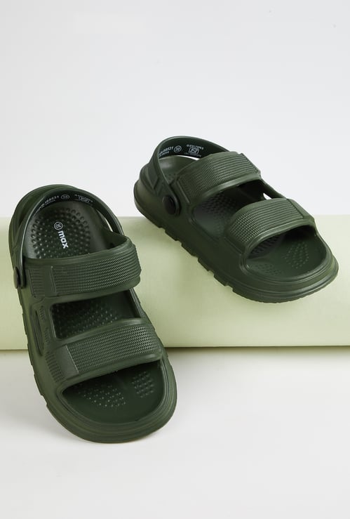 Boys Solid Velcro Sandals