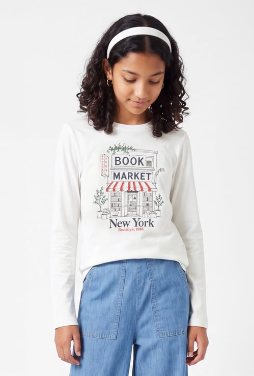 Girls Printed T-shirt